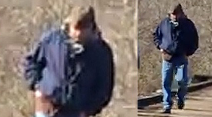 The photo released by police of the man they wanted to interview (inquisitr.com)