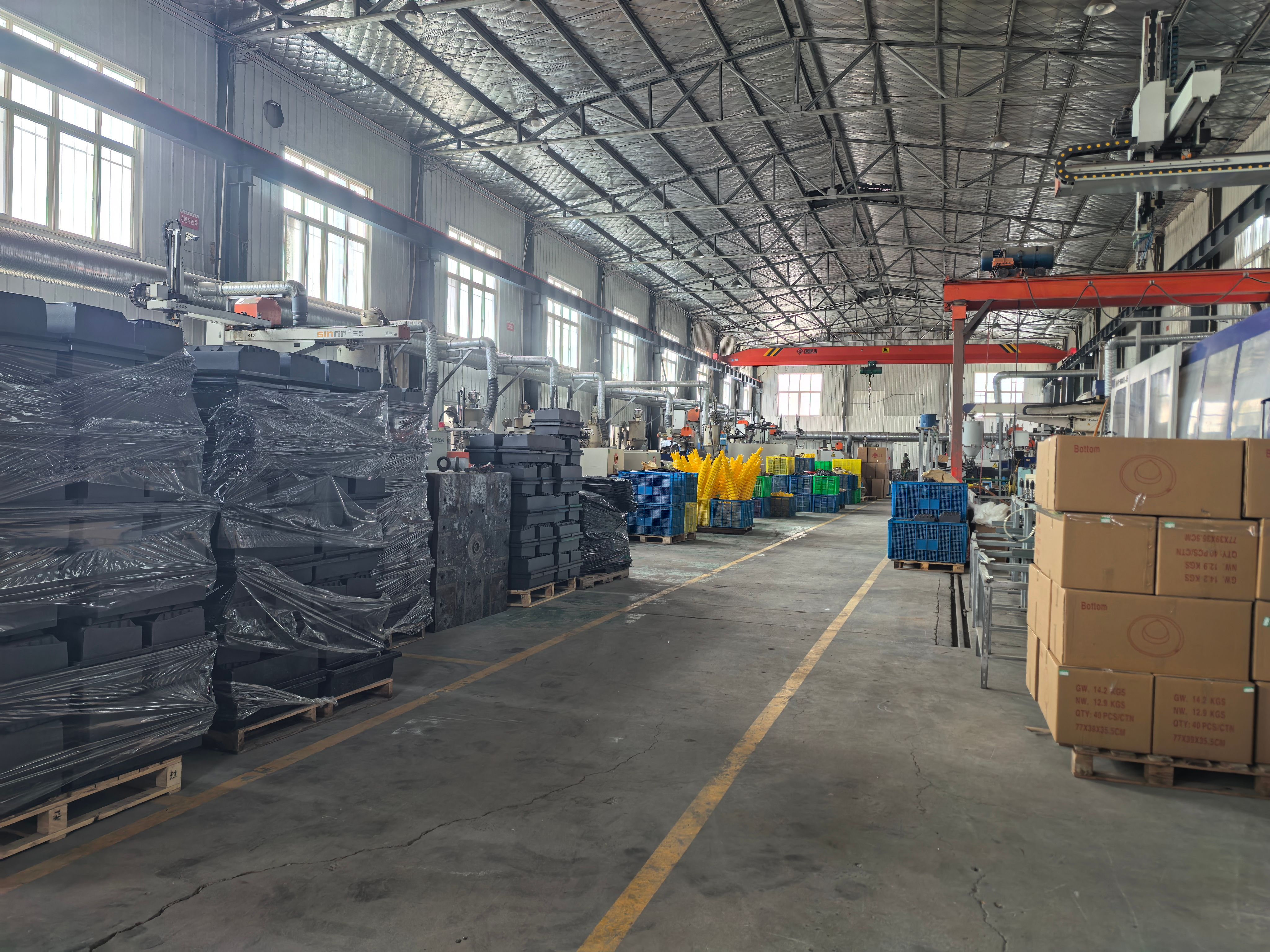 Modern production facility
