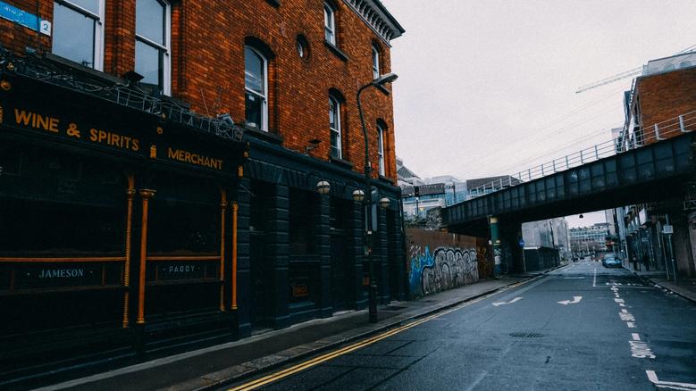 side of a building in dublin city