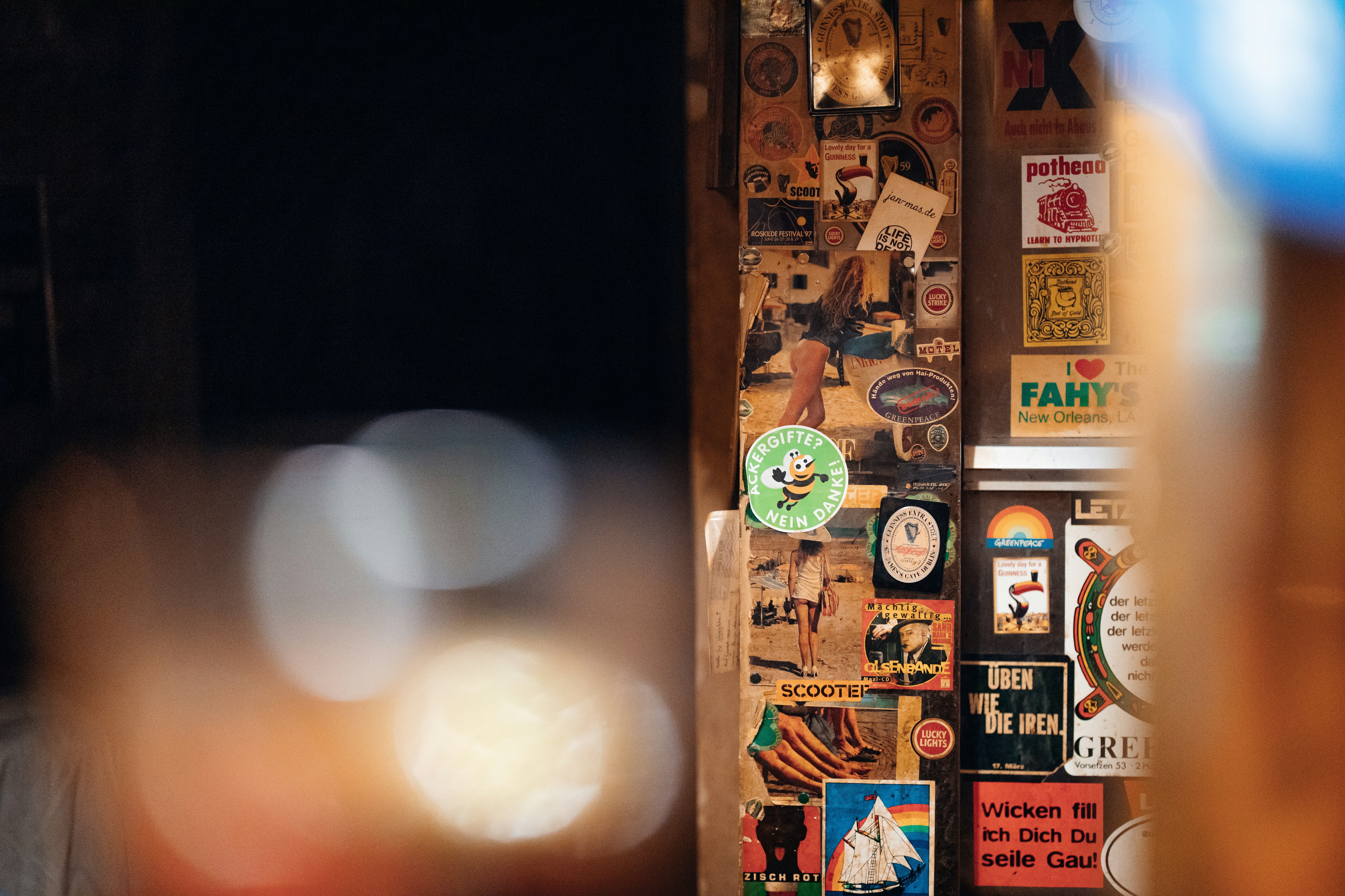 inside of a bar