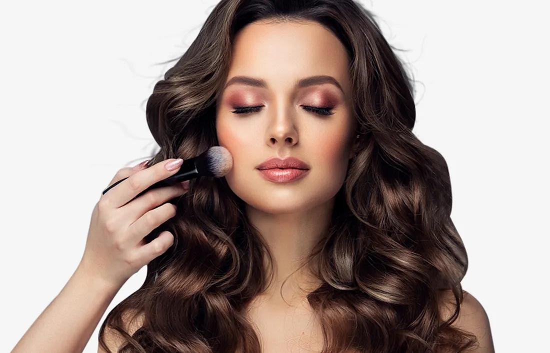 Excess makeup