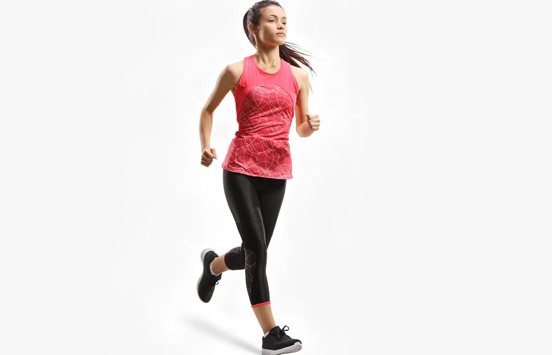 jogging woman