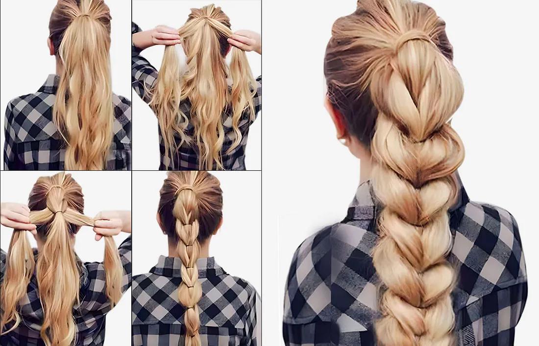 Pull through Braid