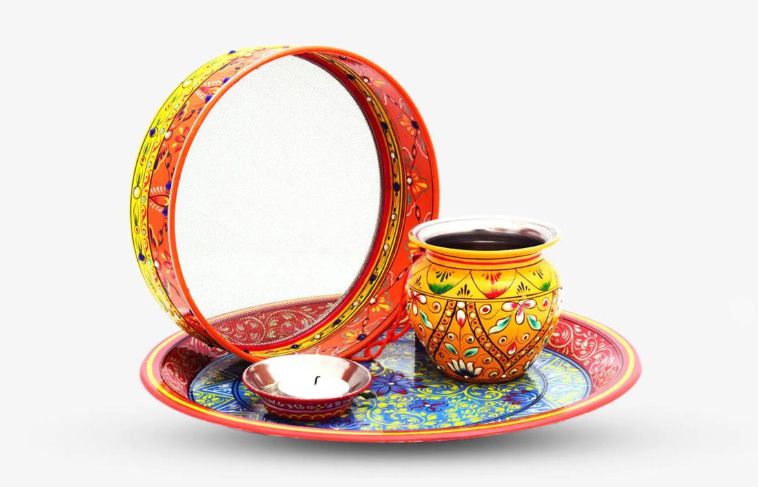 karwa chauth pooja thali