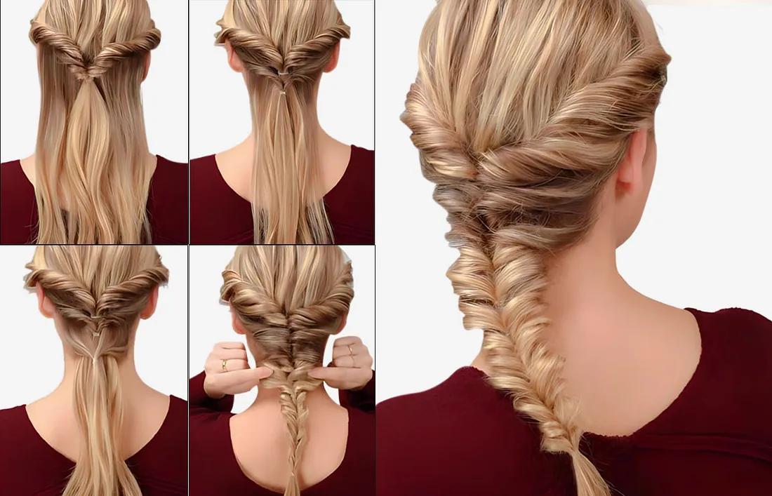 Fishtail braid