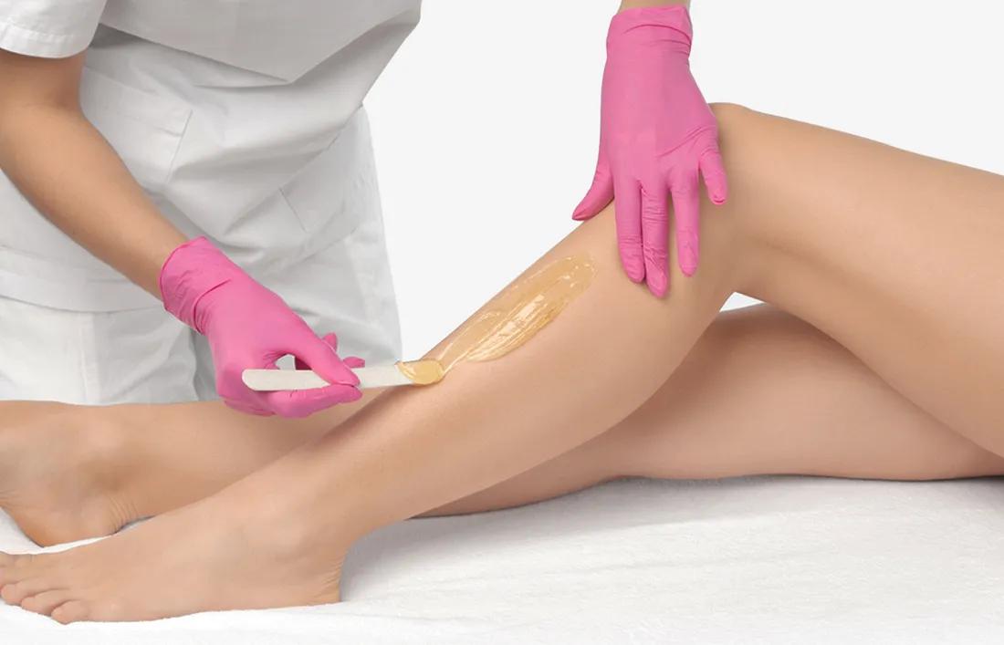 Apply the wax