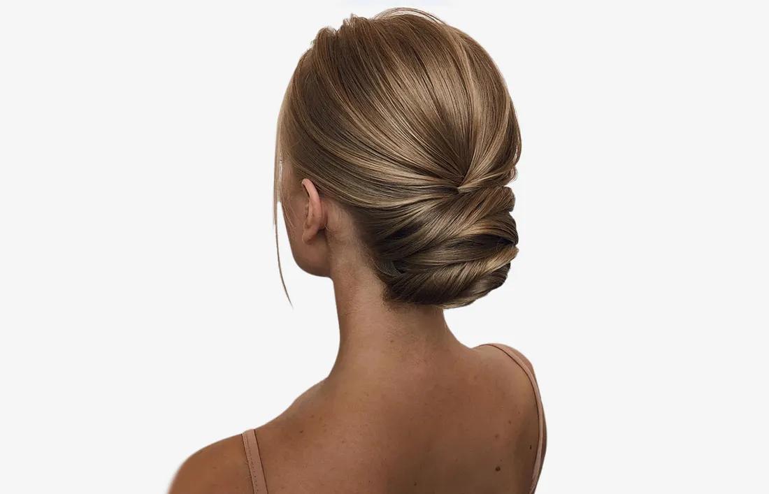 Sleek Low Bun Hairstyle