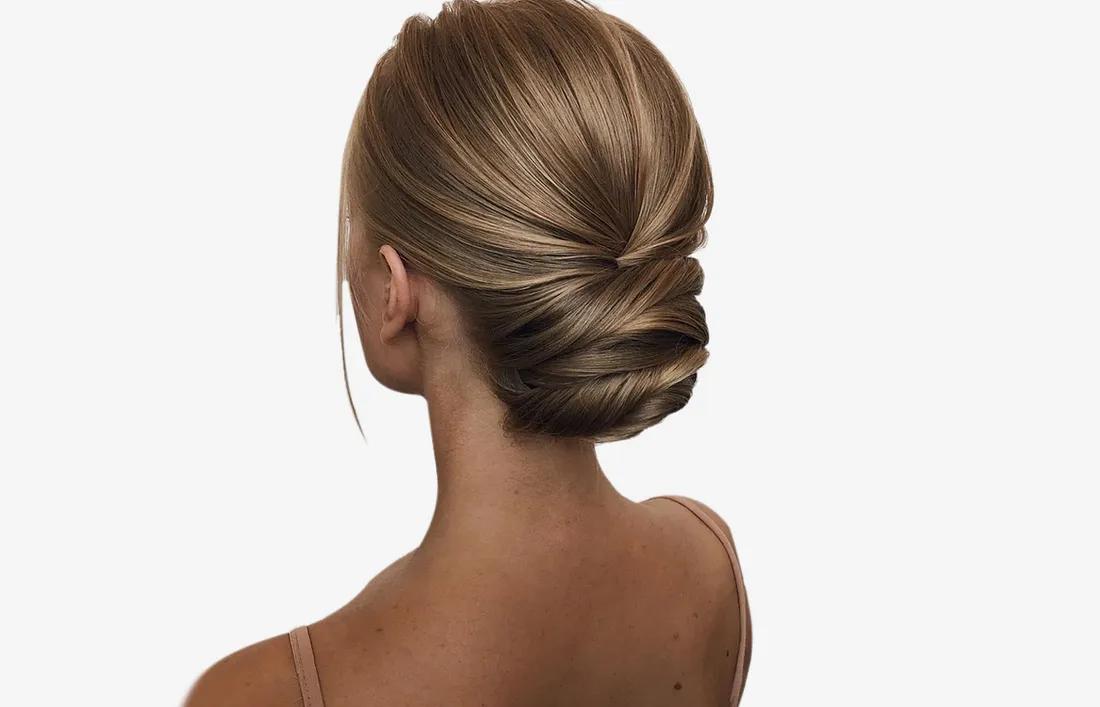 Low Bun bridal hairstyle