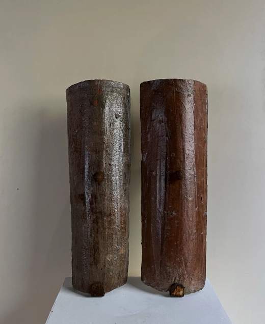Terracotta sconces