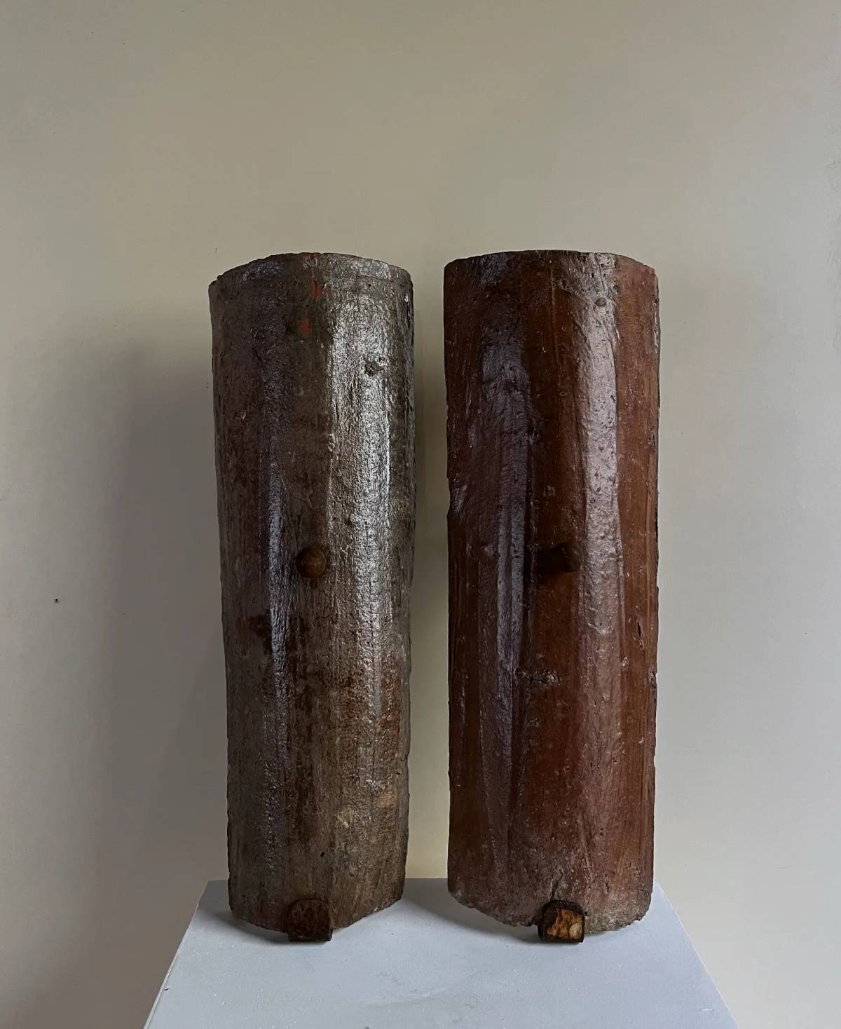 Terracotta sconces