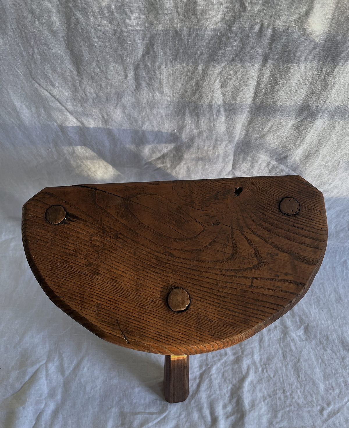 Brutalist Milking stool, view 7