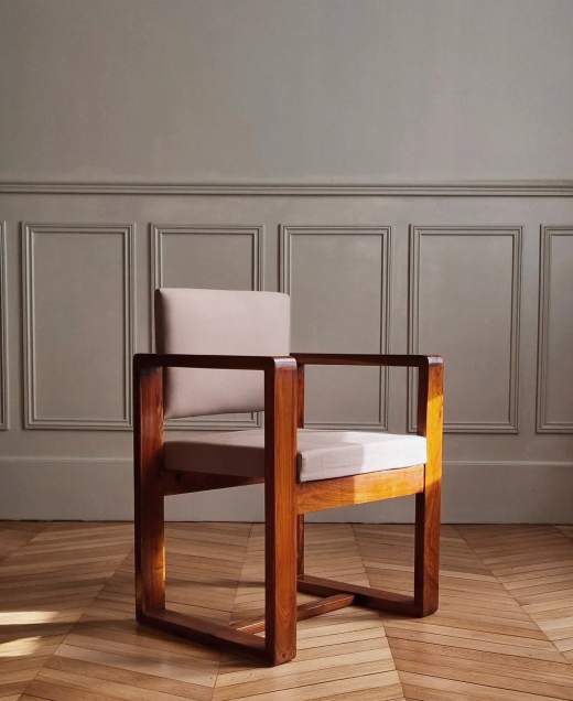 Pair of armchairs in the style of André Sornay
