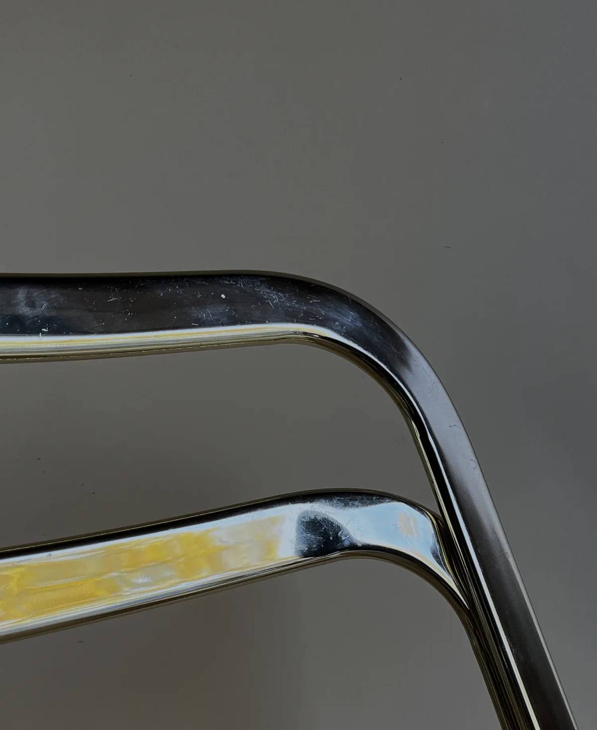 Giorgio Cattelan for Cidue brass modernist foldable chairs, view 4