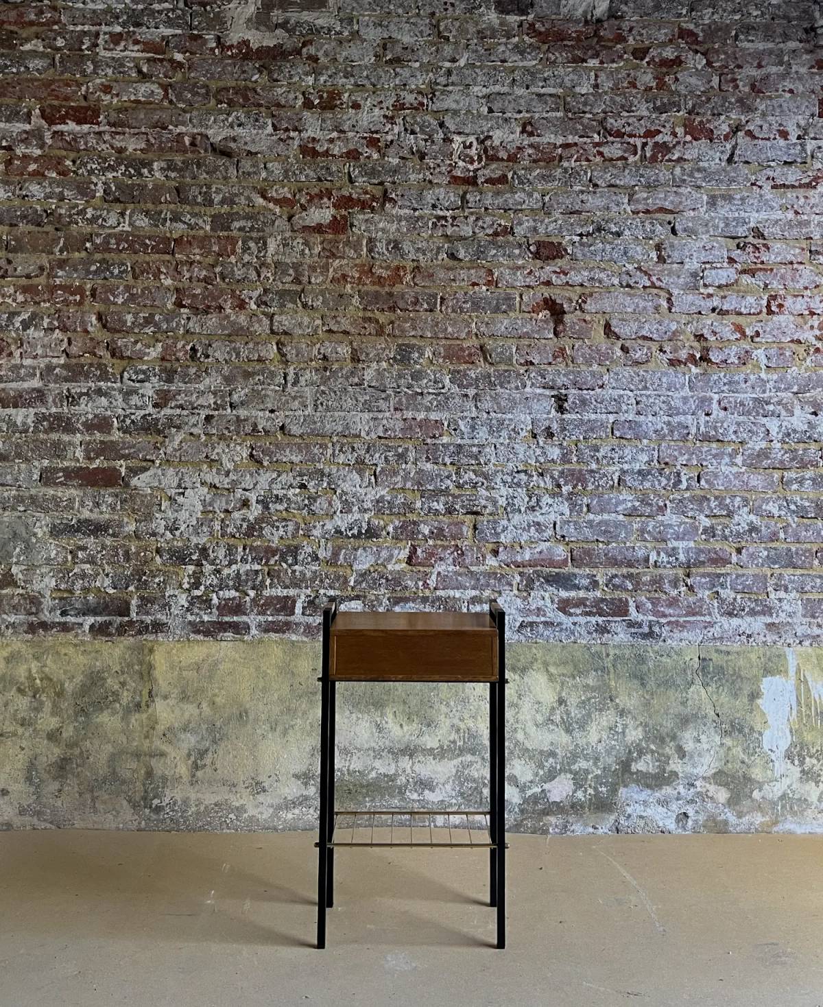 Pair of modernist nightstands, view 4