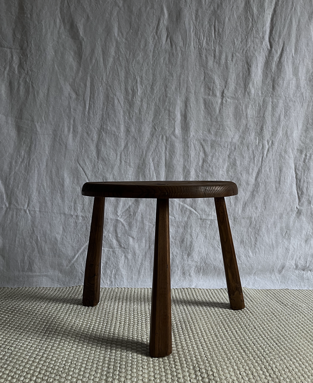 Brutalist Milking stool, view 3