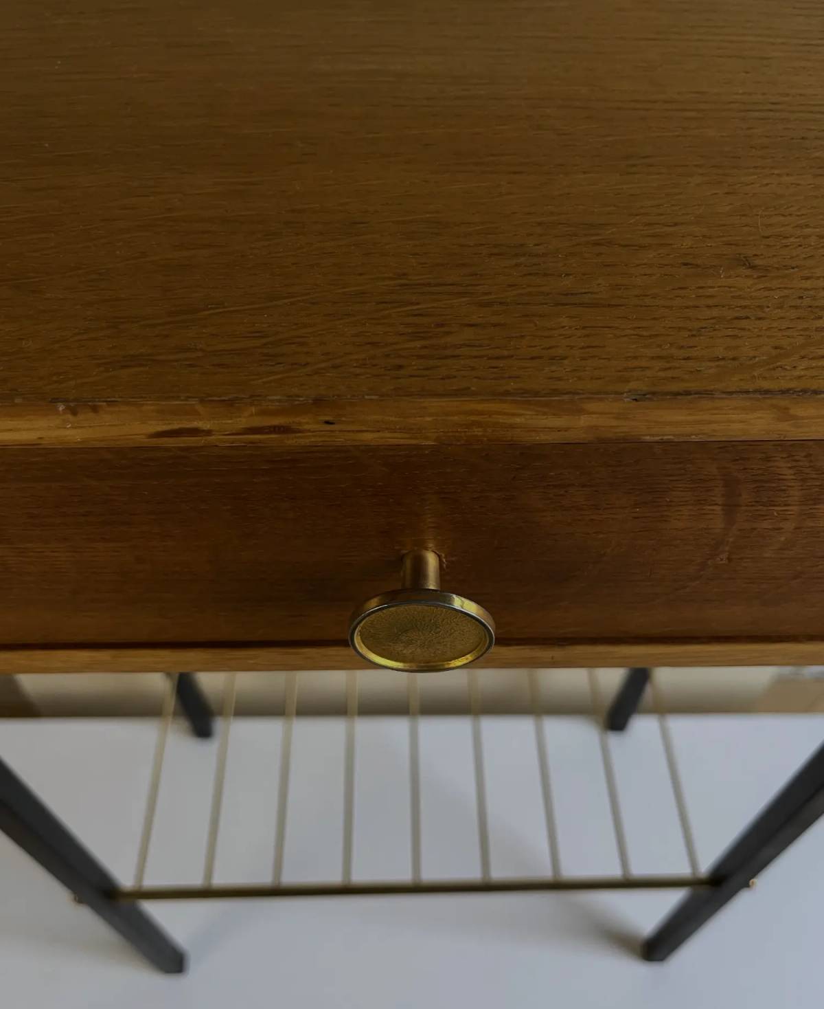 Pair of modernist nightstands, view 5