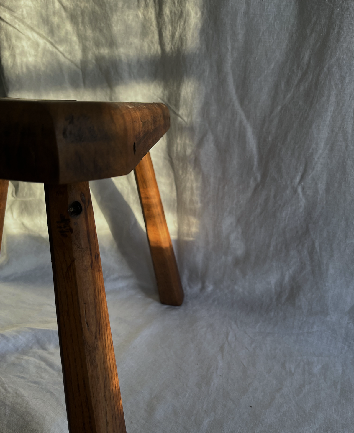 Brutalist Milking stool, view 6