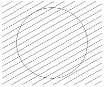 Geometry before trimming. Select the lines first and then the circle