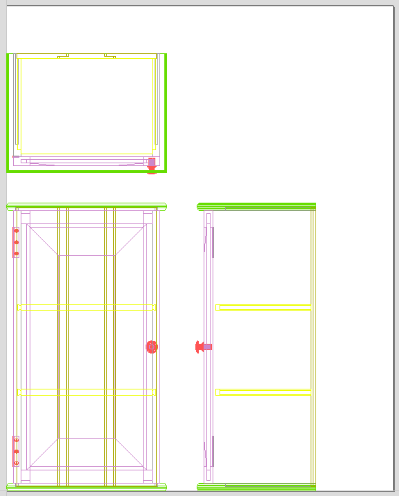 Three Views - Front, Top, Side