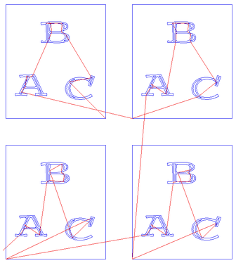 Merged from main toolpath list going A ► B ► C