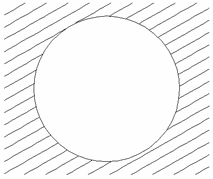 Trimmed vectors using Clear inside boundary