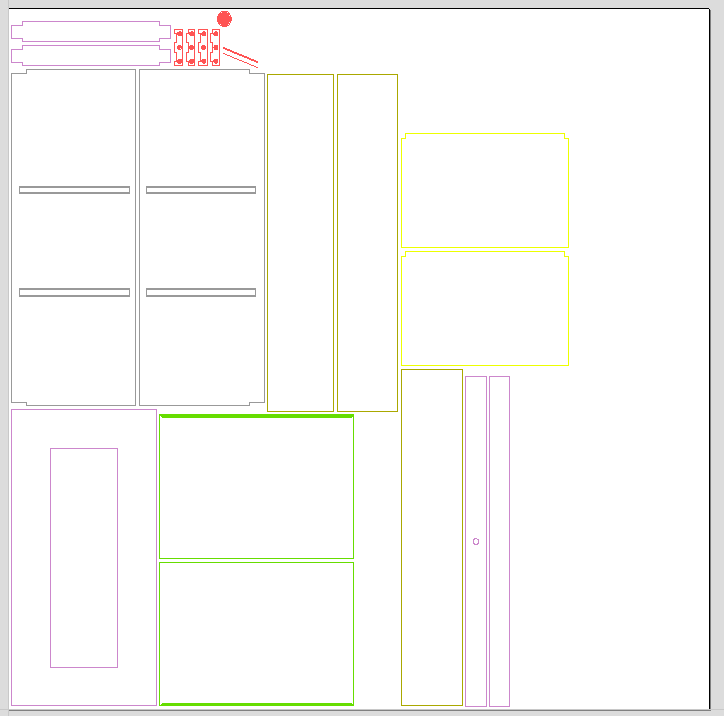 Exploded Flat Layout