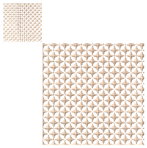 Typical baked component resize - shapes scale