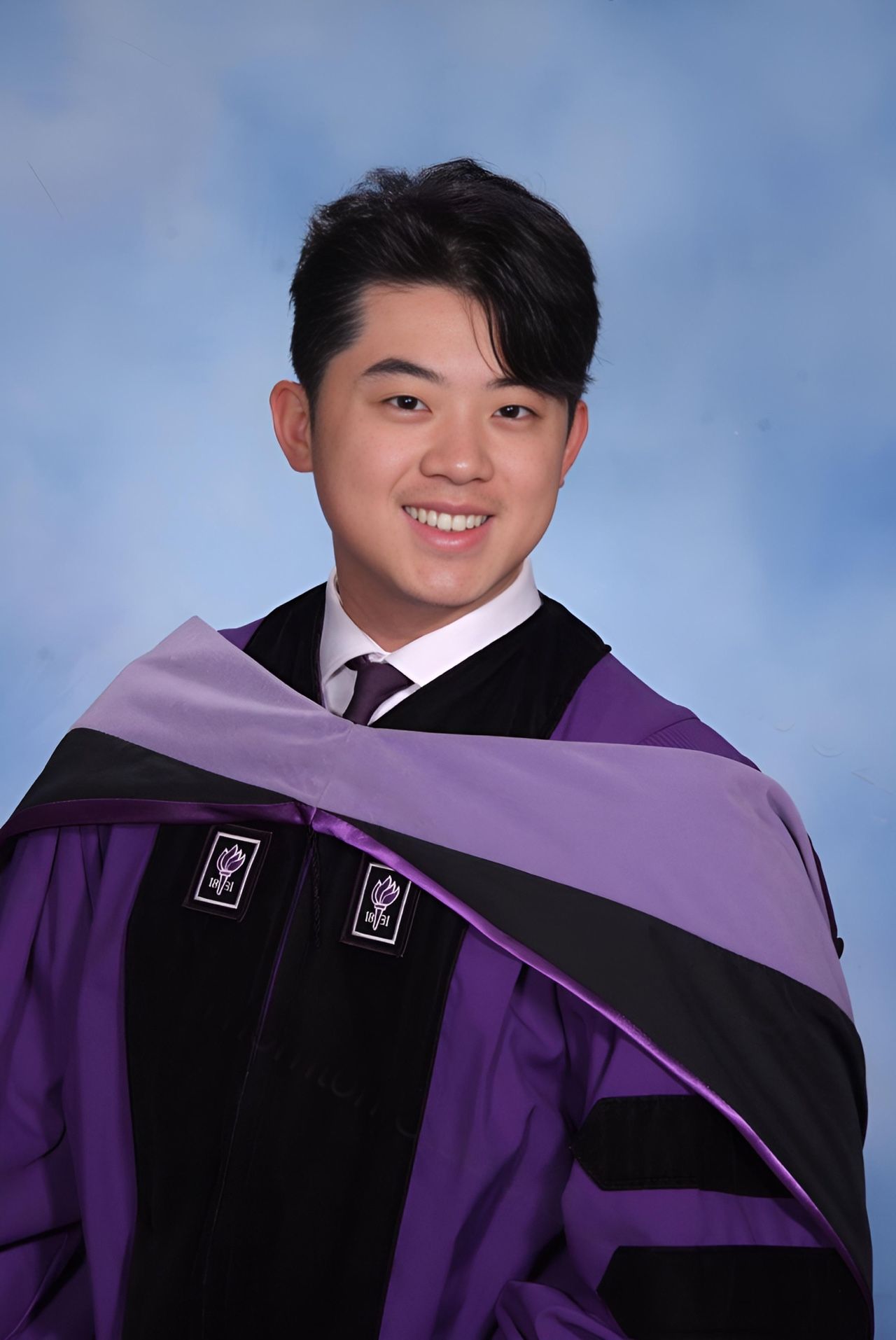 Graduation photo of Dr Nathan Wong