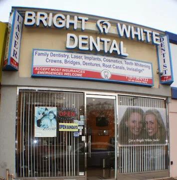 The Bright White Dental storefront on Union Turnpike in Fresh Meadows