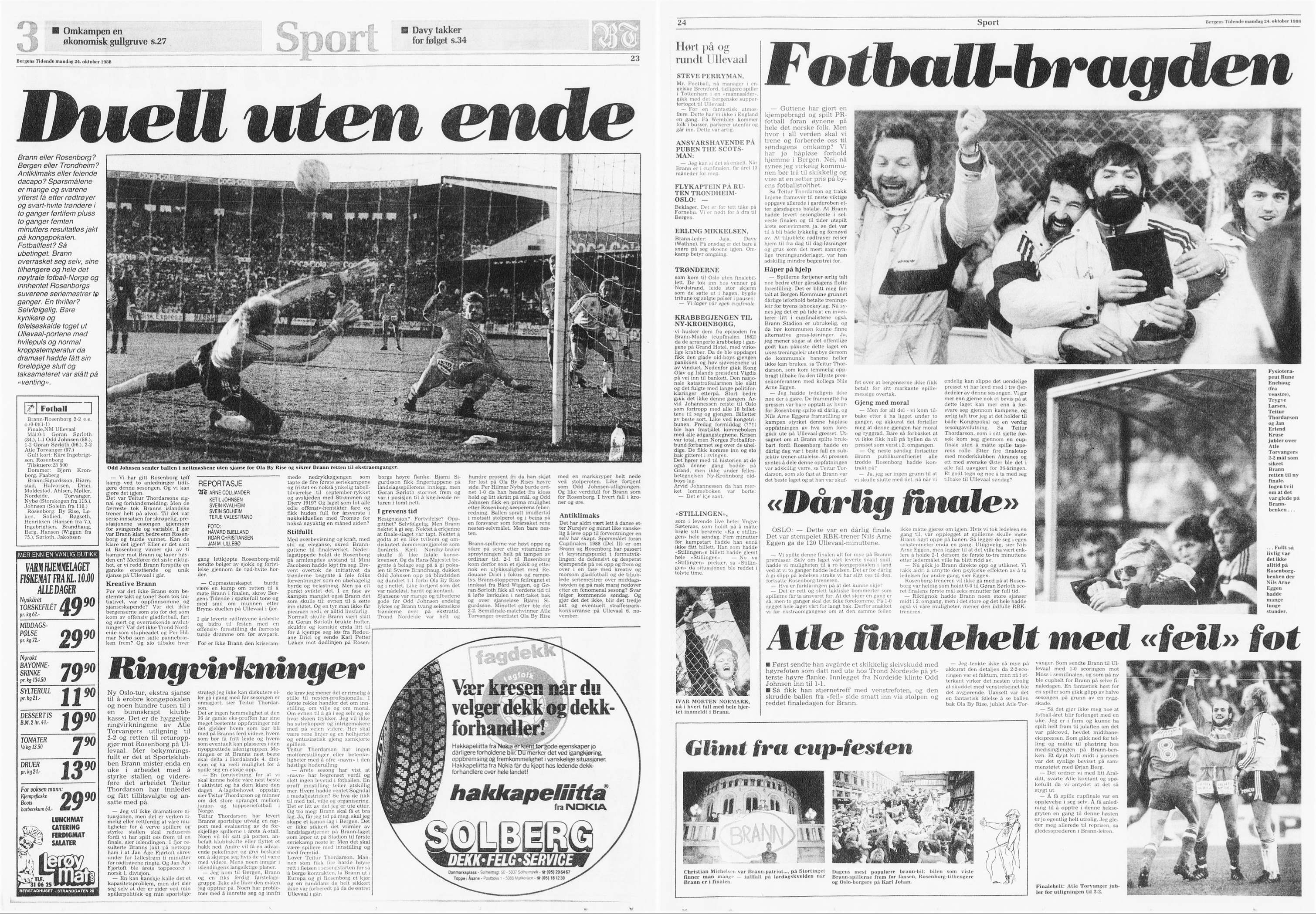 Bergens Tidende, 24. oktober 1988