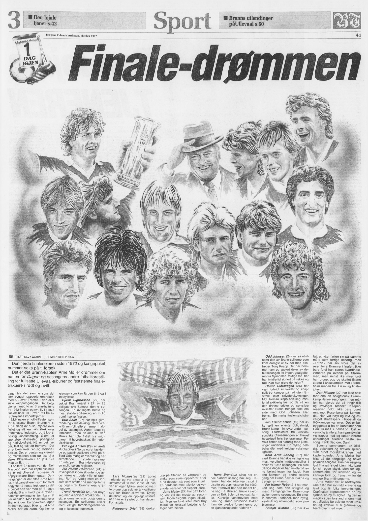 Bergens Tidende, 24. oktober 1987