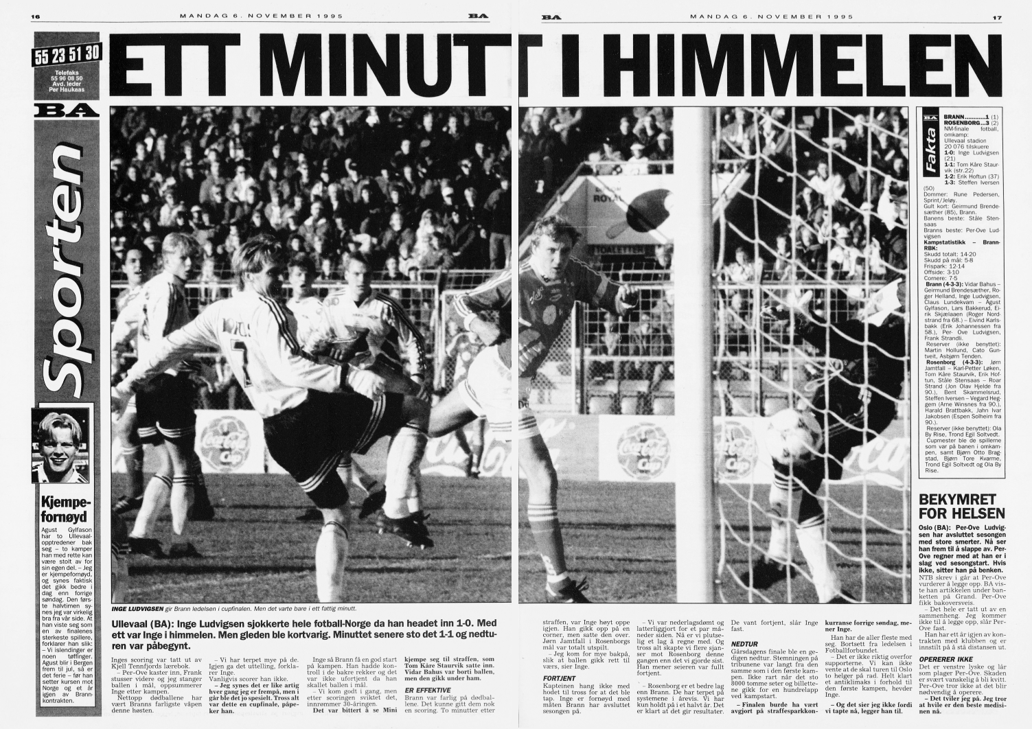 BA, 6. november 1995