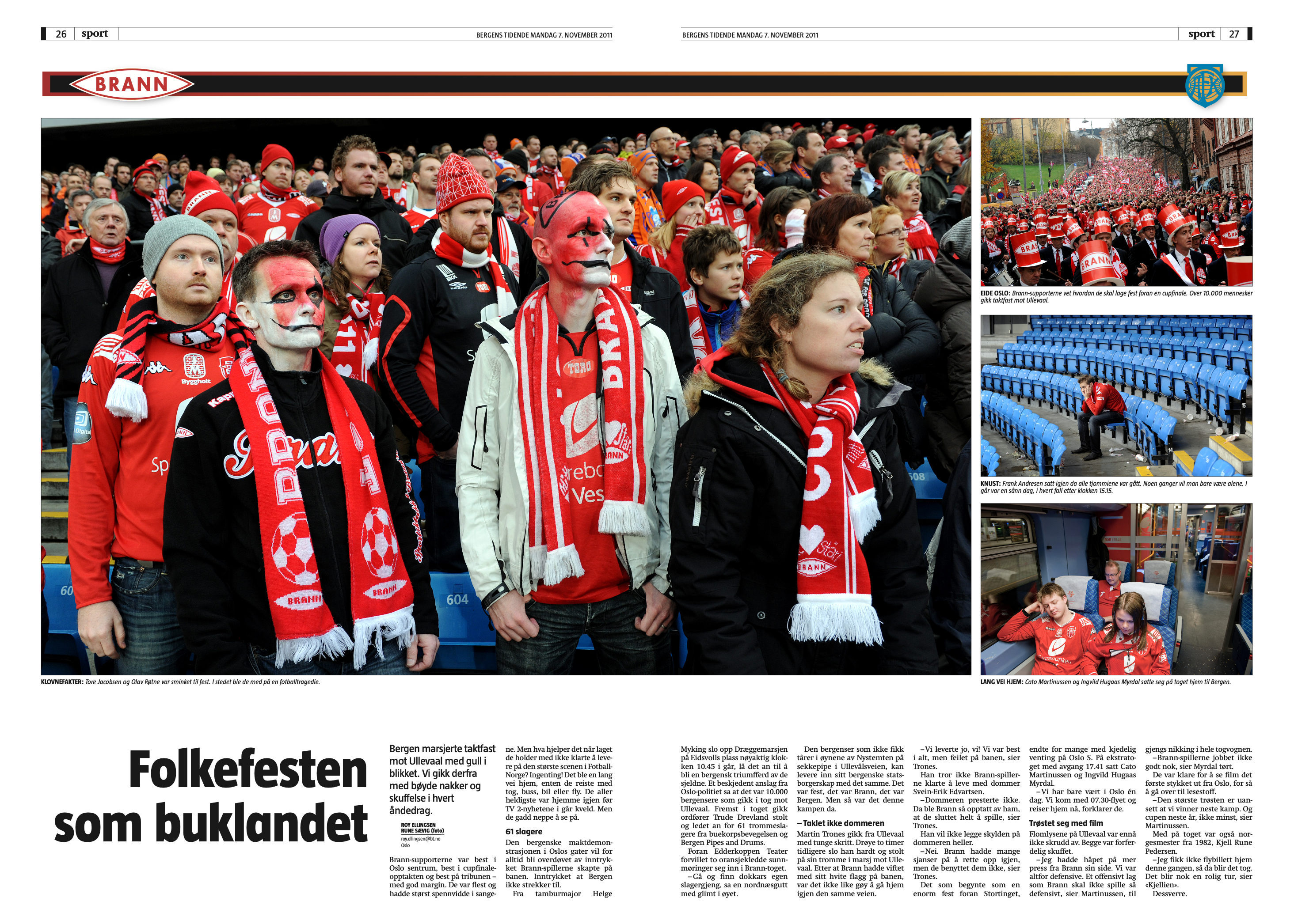 Bergens Tidende, 7. november 2011