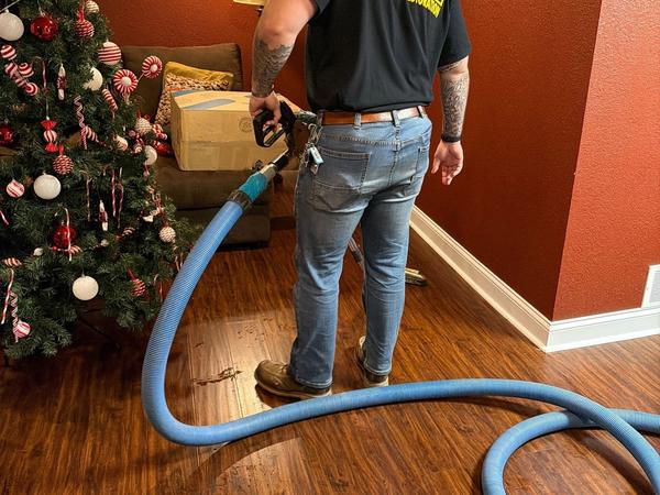 Basement Water Damage Cleanup & Structural Drying - Campbell