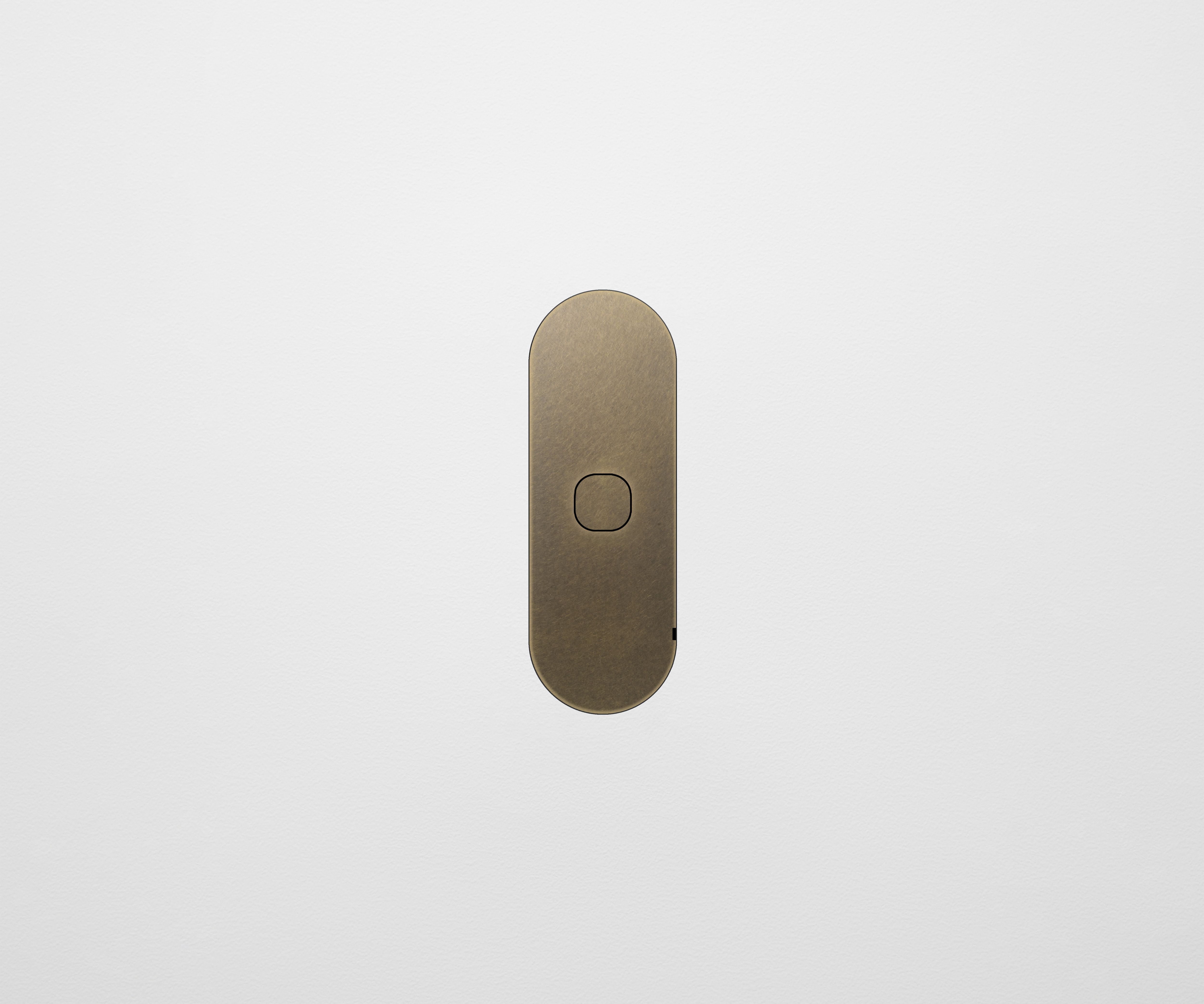 ZETR 1 Gang Casambi Control Switch Aged Brass