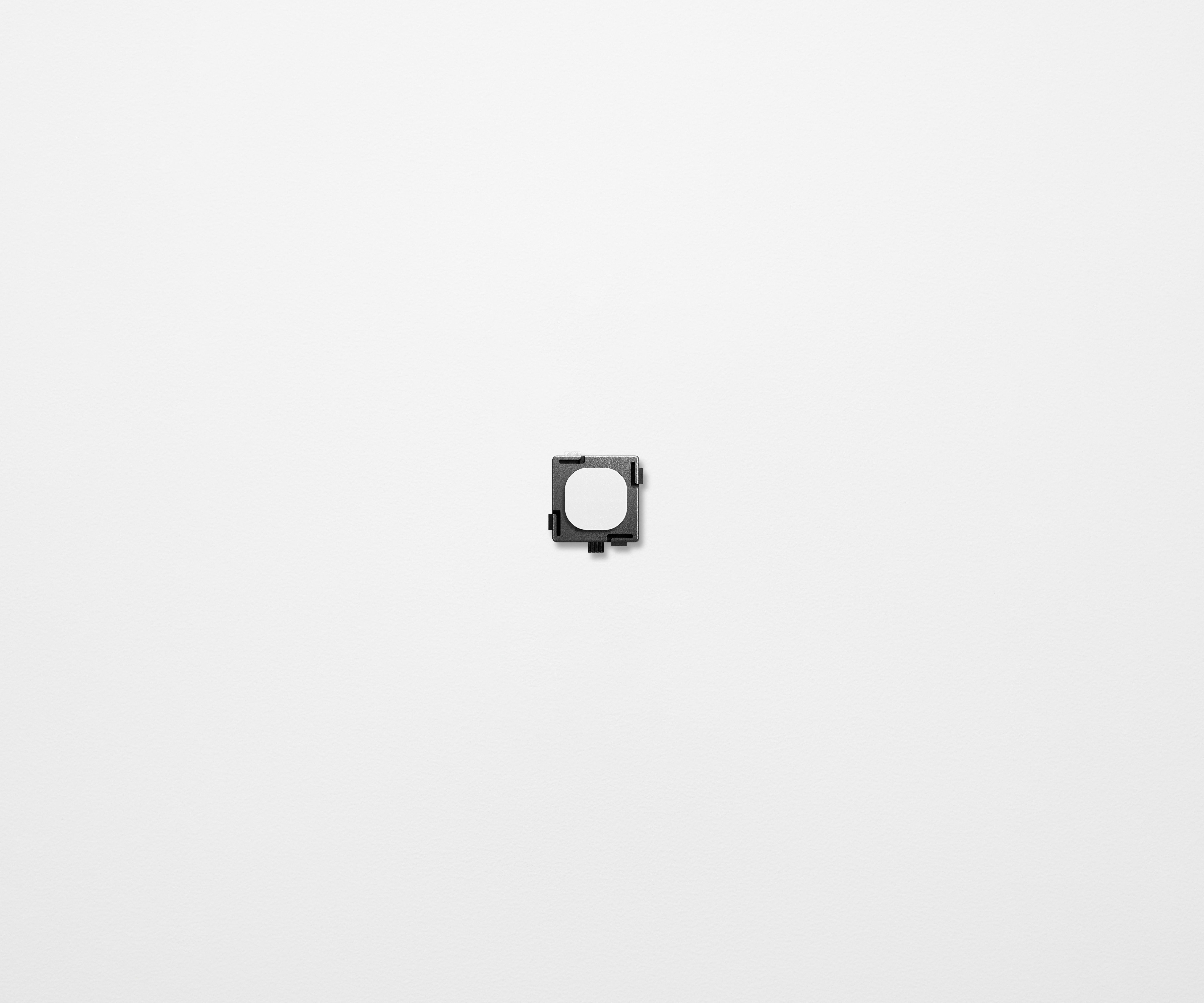 ZETR Push Button Momentary Switch Matte White
