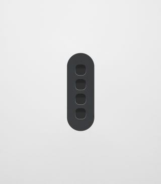 ZETR 4 Gang Switch Grid Matte Black