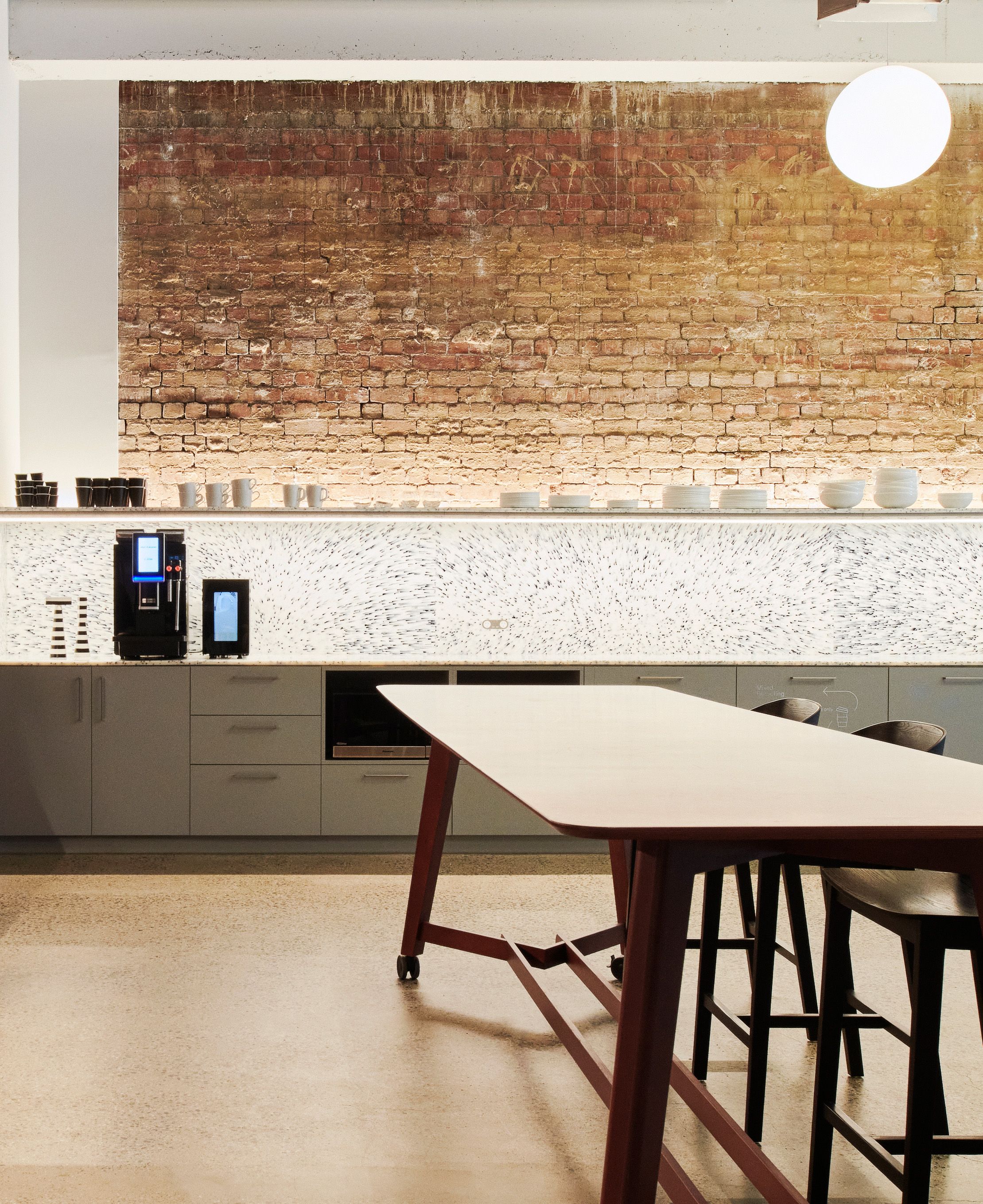 Gray Puksand's Melbourne Office Kitchen Space