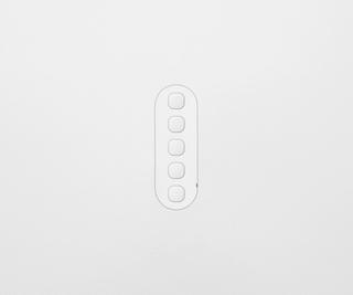 ZETR 5 Gang Casambi Control Switch Matte White