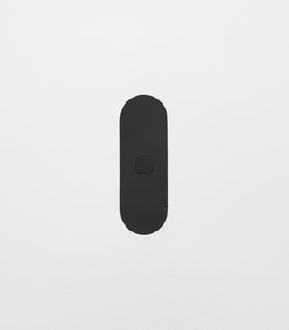 ZETR 1 Gang Push Button Switch Matte Black