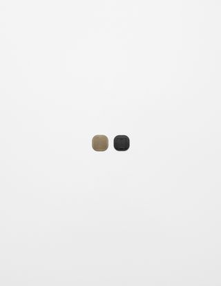 ZETR Button Cover Faceplate Aged Brass