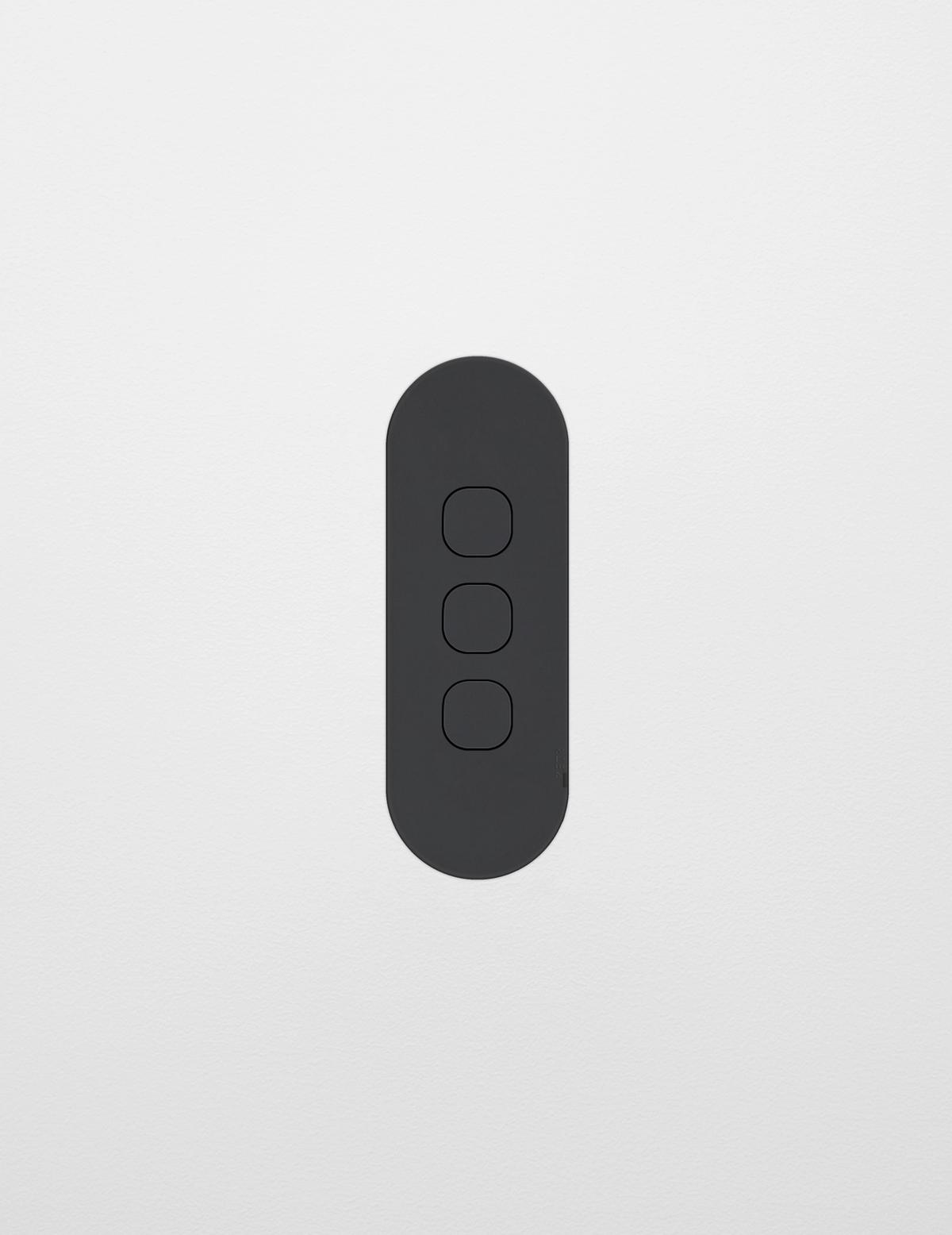 3 Gang Push Button Switch by ZETR
