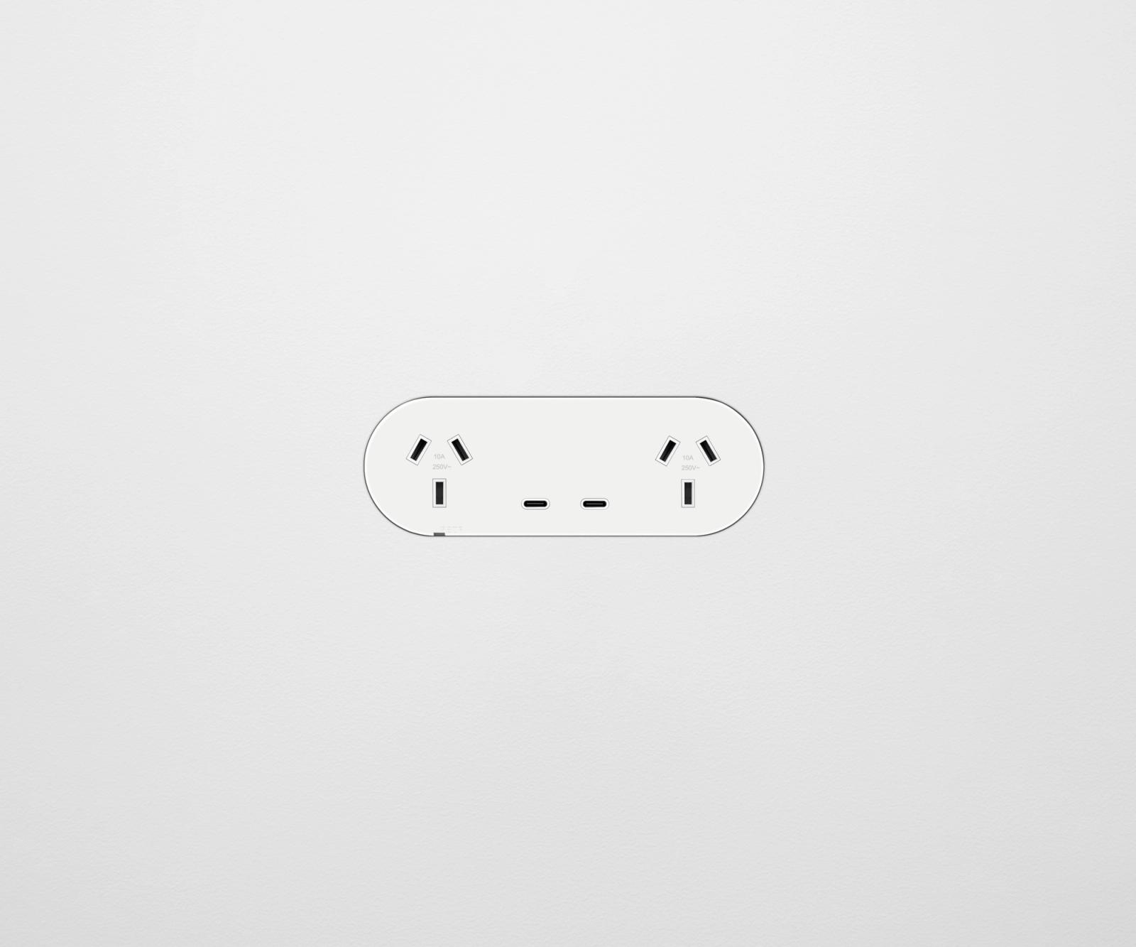 Double Outlet USBC by ZETR, image 2