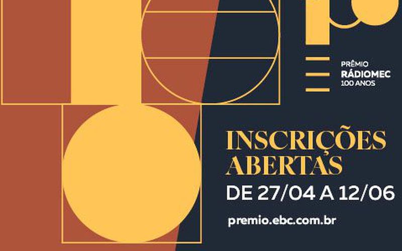 Microfone e instrumentos musicais em composição sobre arte musical brasileira