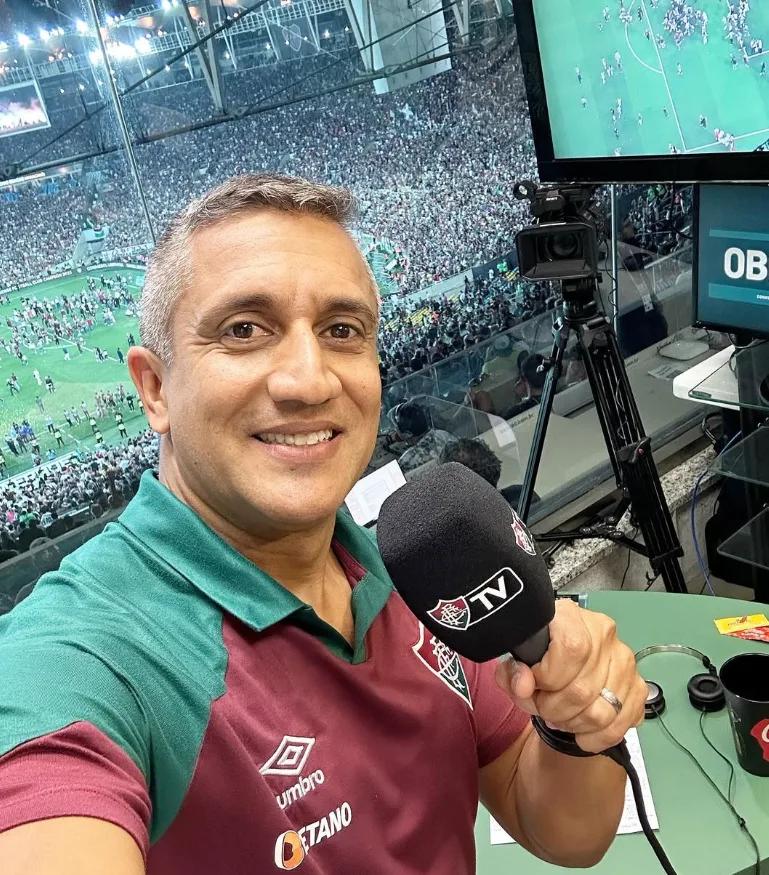 Anderson Cardoso, narrador e apresentador da FluTV