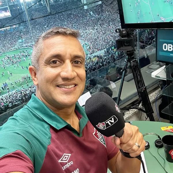 Anderson Cardoso, narrador e apresentador da FluTV