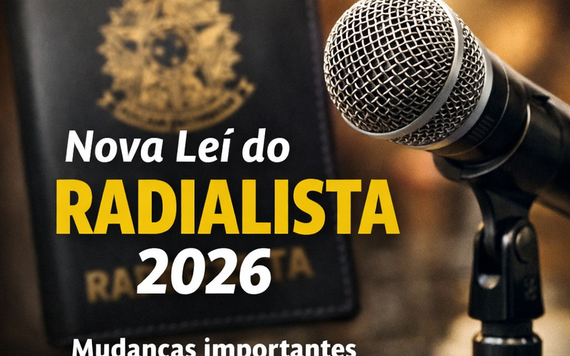 Documento legislativo aberto mostrando texto da nova lei de 2026.