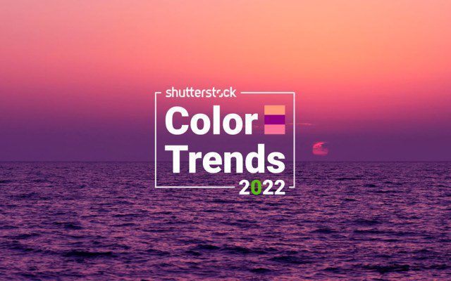 Paleta de cores vibrantes e tendências para o ano de 2022