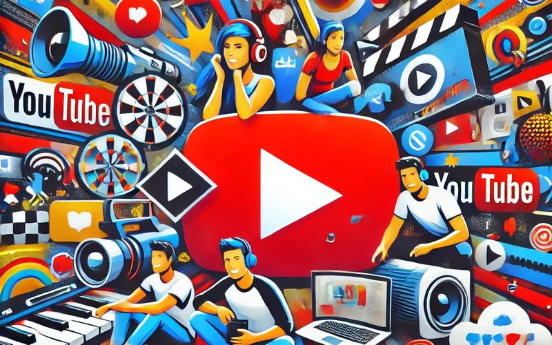Criadores de conteúdo em estúdio durante gravação de vídeo viral