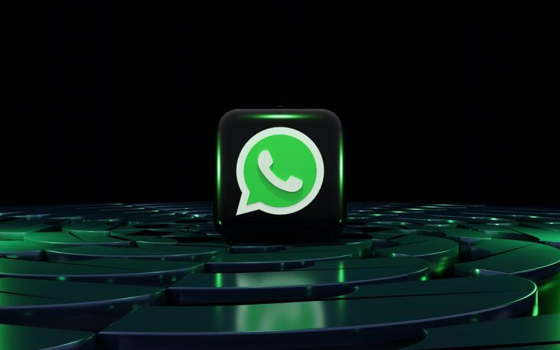 Interface do WhatsApp com ícones de videochamada e opções de reação